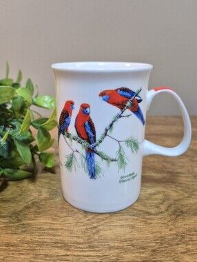 ASHDENE Birds of Australia Crimson Rosella Mug by Natalie Jane Parker 2014